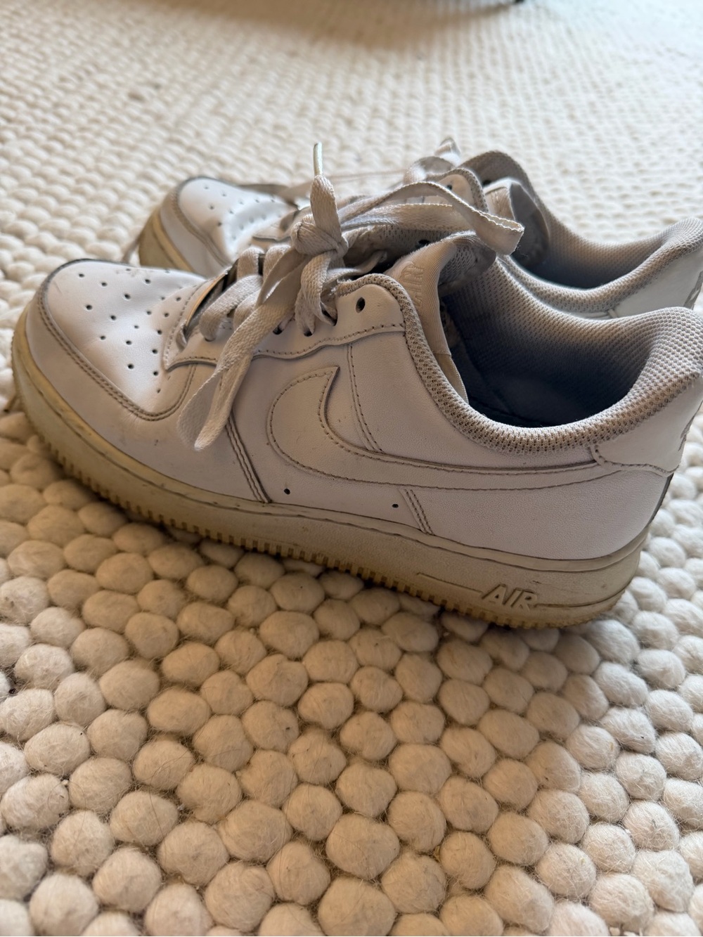 Nike White Low-Top Sneakers